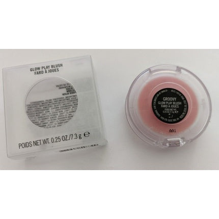Mac Glow Play Blush, Groovy, Bright Pinky Coral, pudră de obraz