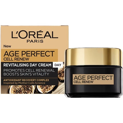 Crema de zi revitalizanta, L'Oreal, Age Perfect Cell Renew, 50ml