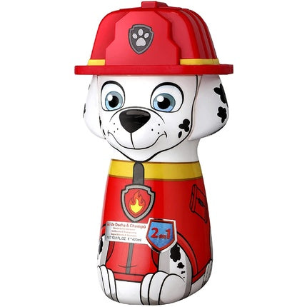 Gel de duș și șampon 2in1, Paw Patrol, Marshall, 400ml