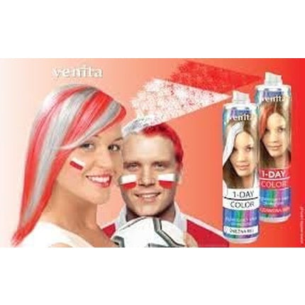 Spray de păr, Venita, 1-Day-Color, albastru marin