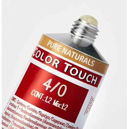 Vopsea de par, Wella, Color Touch Pure Naturals 4/0, 60ml