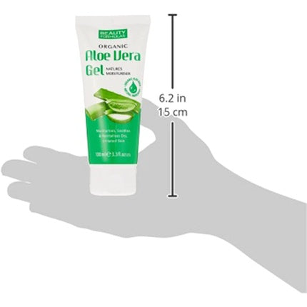 Cremă de mâini, Beauty Formulas, gel organic Aloe Vera 100ml