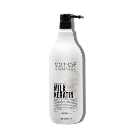 Șampon Morfose Milk Keratin, 1000 ml, cu pompă