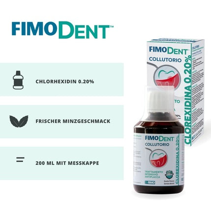 Collutoriu Fimodent 0.20% Clorhexidină SPDD 200ml