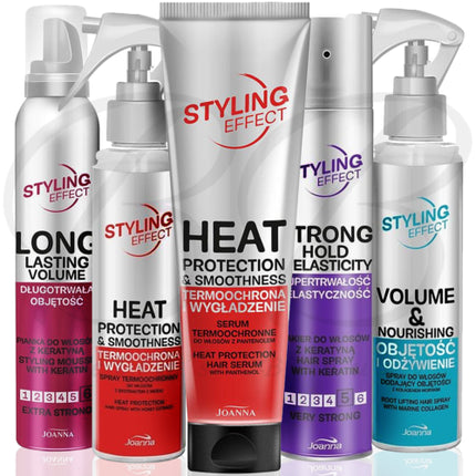 Spray styling păr, Joanna, Keratin, 199g