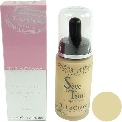 T.LeClerc Sève de Teint Complexion Tint 01 Clair 30ml