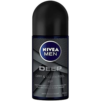 Deodorant roll-on, Nivea, Men Deep, 50 ml