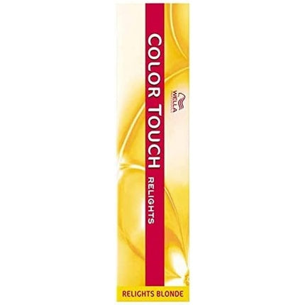 Vopsea de par permanentă Wella Color Touch Relights #34 Gold Red, 80 ml