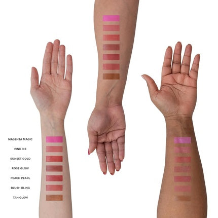 Fard de obraz Nudestix, Sunset Gold, core mat și luminos