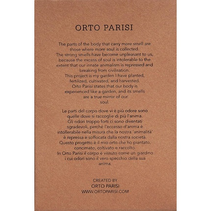 Parfum, Orto Parisi, Bergamask, 50ml