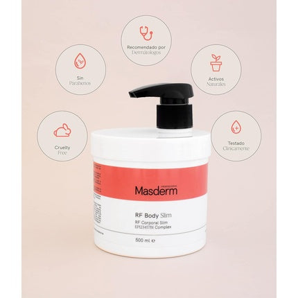 Cremă Anticelulitică, Masderm, 500ml, Alb cu Portocaliu