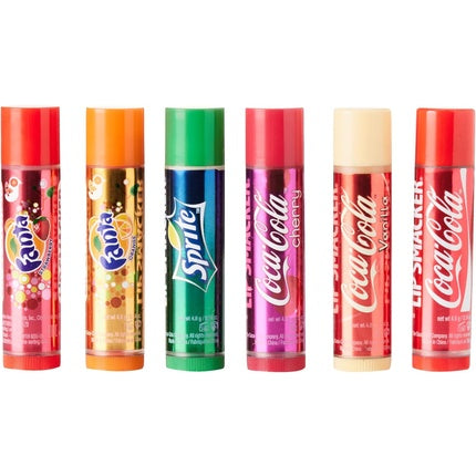 Balsam de buze Lip Smacker, Coca-Cola, set diverse arome