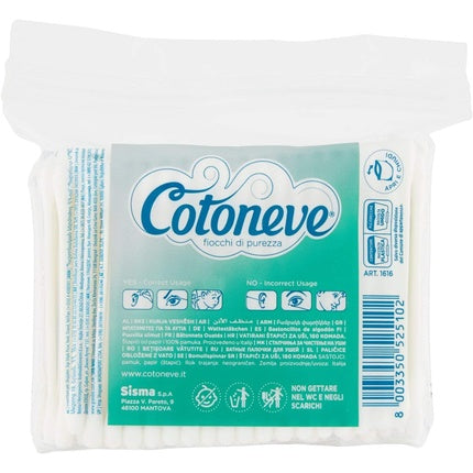 Bețișoare Igienice, Cotoneve, set 160, alb