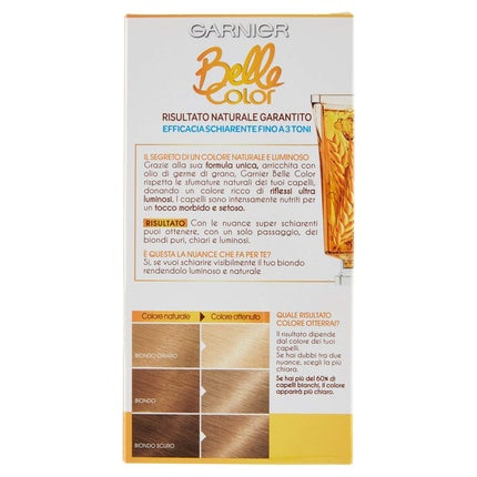 Vopsea de par, Garnier, Belle Color 110, blond natural foarte deschis