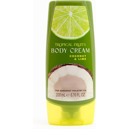 Crema Corporală Tropical Fruits Coconut and Lime, 200ml
