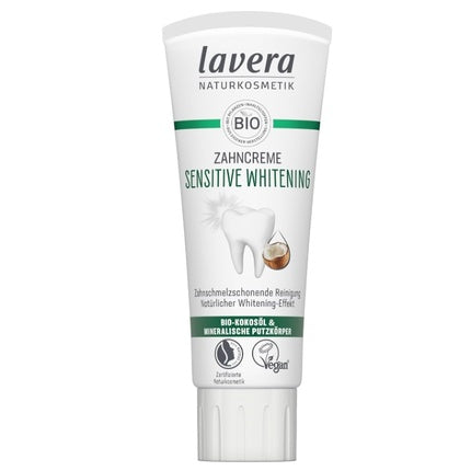 Pastă de dinți Lavera Sensitive Whitening, 75 ml