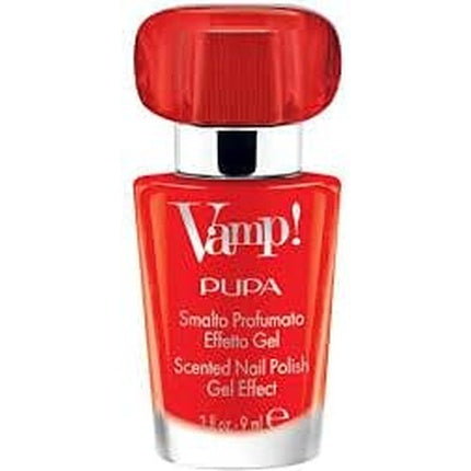 Smalt pentru unghii Pupa Vamp! Gel Effect 202 Carnal Red, 9ml