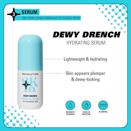 Serum Hidratant Față Revolution Skincare Dewy Drench 60 g