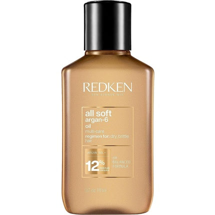 Masca de par, Redken All Soft Argan 6 Oil, 111ml
