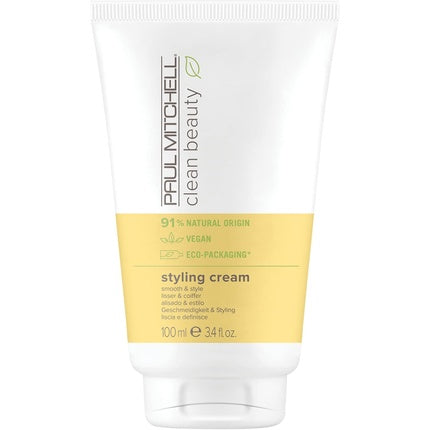 Cremă de styling pentru păr, Paul Mitchell, Clean Beauty, 100 ml