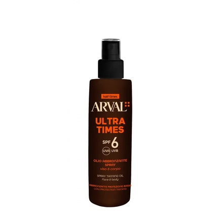 Ulei autobronzant spray, Arval, Ultra Times SPF6, 125ml