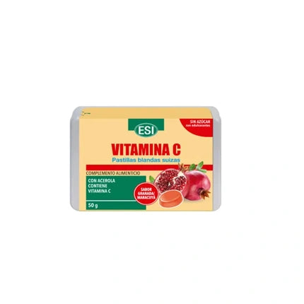 Esi Esi Vitamin C, Pastile blânde suze, Vitamina C și Acerola, 50g