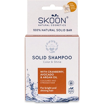 Șampon solid Skoon Color & Shine, 246g