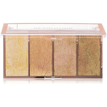 Paletă iluminatoare, Makeup Revolution, Vintage Lace, 20g