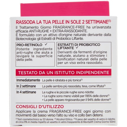 Cremă față anti-îmbătrânire, L'Oréal Paris Revitalift, fără parfum, 50ml