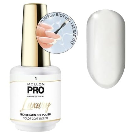 Mollon Pro Luxury Semi-Permanent Nail Polish N°53 Champagne Praline 8ml