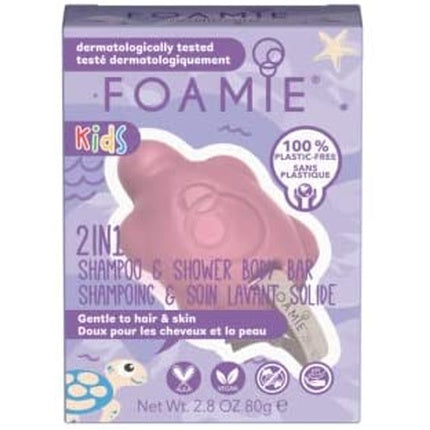 Săpun solid copii, Foamie, 2în1, căpșuni