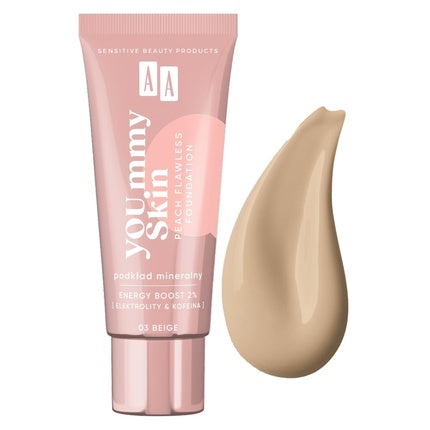 Fond de ten, Aa, my Skin Peach, beige 30ml