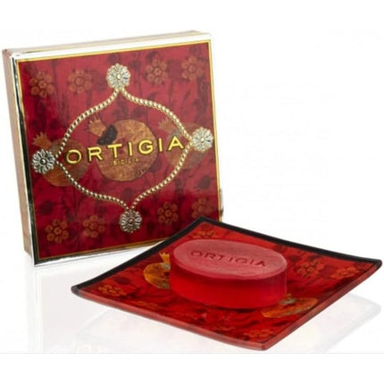 Săpun Ortigia cu rodie 40g și suport