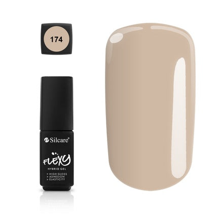 Gel UV LED, Silcare Flexy, bej, 4.5g