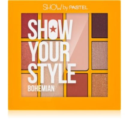 Set ochi Pastel Show Your Style - Bohemian, culori pământii, compact portocalie