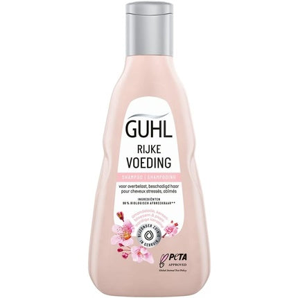 Șampon Guhl Rich Nutrition, 300ml, roz, design ergonomic