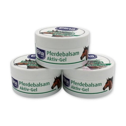 Elina Cream Horse Balm Gel 150ml în borcan cu film protector