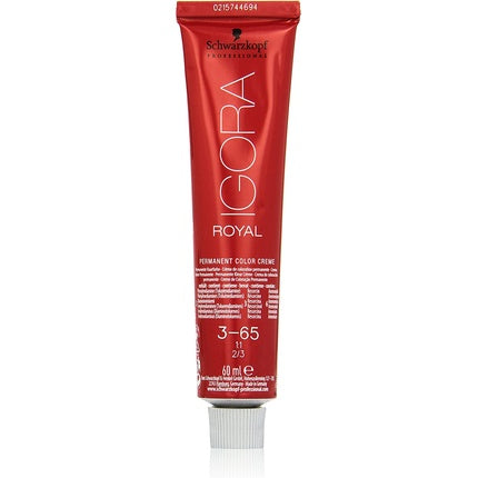 Vopsea de par, Schwarzkopf, IGORA ROYAL 3-65, 60ml