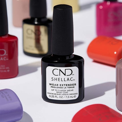 Lac de unghii, Cnd, Shellac Wear Extender, Negru