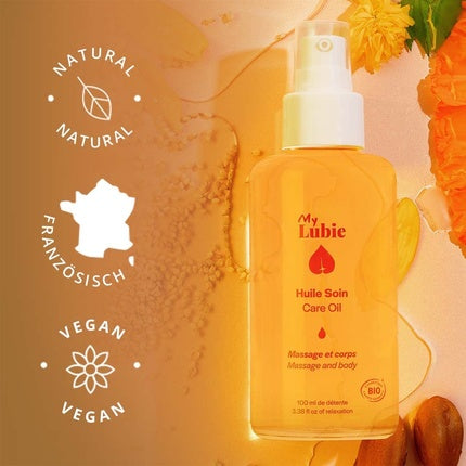 Ulei Masaj, My Lubie, 100ml, Galben, Organic
