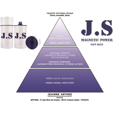 Apă de toaletă, Js, Magnetic Power, 100 ml