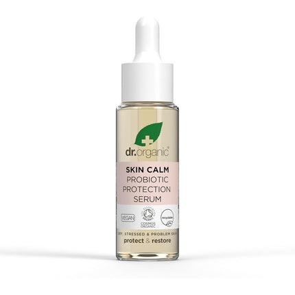 Ser protectie piele, Dr Organic, Probiotic Calm, 30ml
