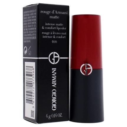 Giorgio Armani Rouge D'Armani Matte 400 - Ruj mat roșu intens