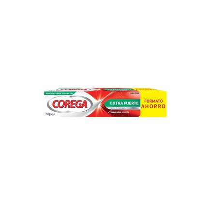 Pastă de dinți Corega Extra Fuerte, 70 g, Aromă de mentă