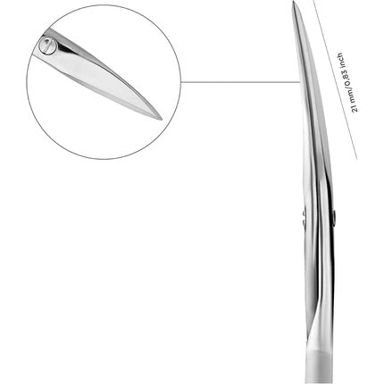 Forfecută unghii, Staleks, Type 2, gri 21mm