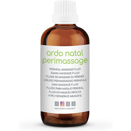 Ulei de masaj perineal Ardo Natal Perimassage, 50 ml, sticlă maro