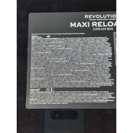 Fard de pleoape, Makeup Revolution, Maxi Reloaded Dream Big, 60.75g