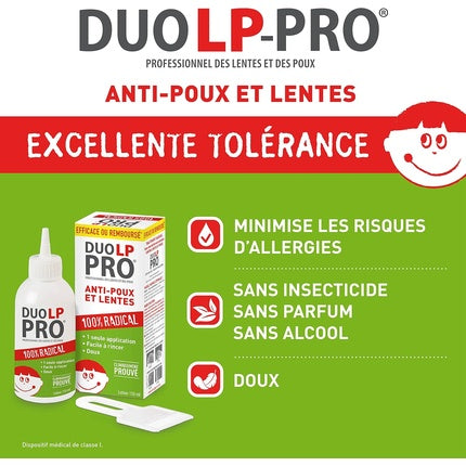 Lotion anti-păduchi, Duo LP Pro Radical, 150ml