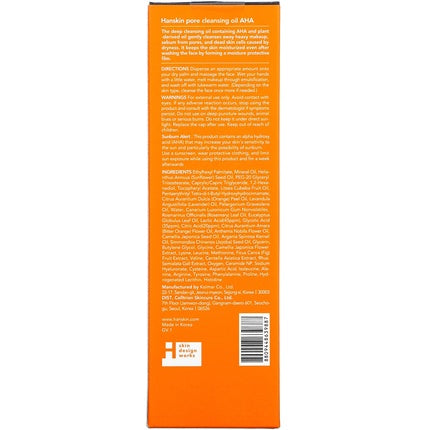 Săpun lichid, Hanskin, Pore Cleansing Oil, 300 ml
