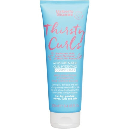 Condiționer Hidratare Intensă Umberto Giannini Thirsty Curls, 250ml